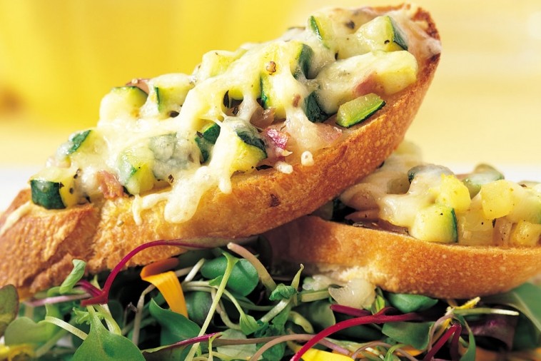 zucchini bruschetta with canadian swiss cheese cooking club size zucchini bruschetta with canadian swiss cheese cooking club size