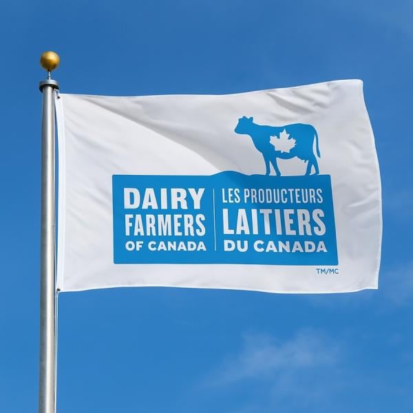 Dairy Farmers of Canada Flag