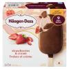 Häagen-Dazs Strawberries & Cream Ice Cream Bars 9x72ml