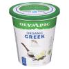 Olympic Organic Greek Vanilla Yogurt 3.5% M.F. 650g