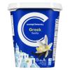 Compliments Vanilla Greek Yogurt 0% M.F. 650g