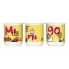 Minigo Duo Blueberry-Strawberry, Strawberry-Banana And Banana-Blueberry Fresh Cheese 6x60g