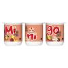 Minigo Duo Raspberry-Peach, Peach-Vanilla And Vanilla-Raspberry Fresh Cheese 6x60g