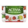 Activia Strawberry Probiotic Yogurt 12x100g