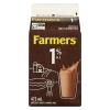 Farmers Partly Skimmed Chocolate Milk 1% M.F. 473ml